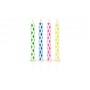 Magic Candles with holder 6 cm colours assorte