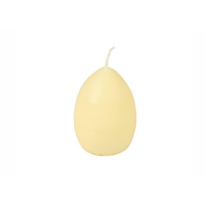 Świeca jajko 6 cm Wielkanoc Krem 86307 Papstar