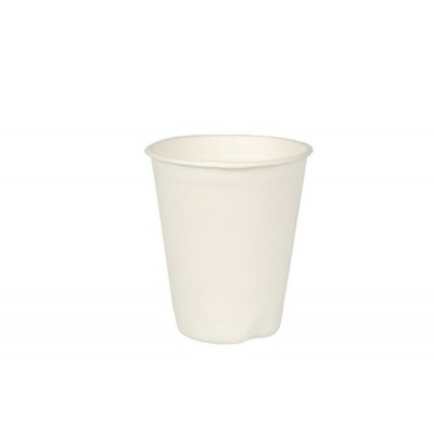 Drinking cups sugar cane pure 0 2 l 8 cm 9 1 c