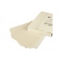 Sheets of cream cover paper 32 cm x 22 cm whit