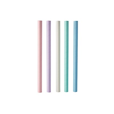 Bubble Tea straws paper 12 mm 20 cm colours as